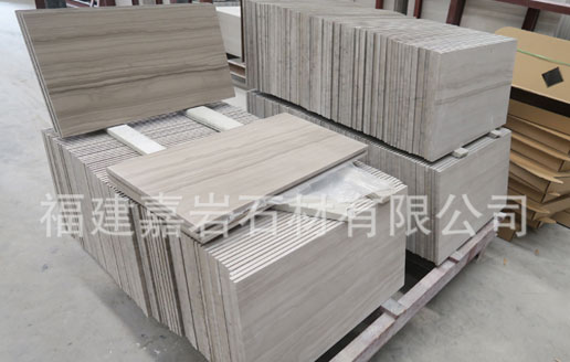 A Grade of Guizhou Wooden White Super Big Slab 2 meter High 1.6cm Thick
