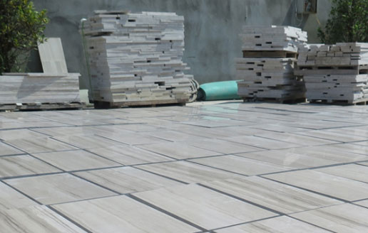 Shuitou Marble Factory Undertake Athens Wooden Projects 2.0cm Thick